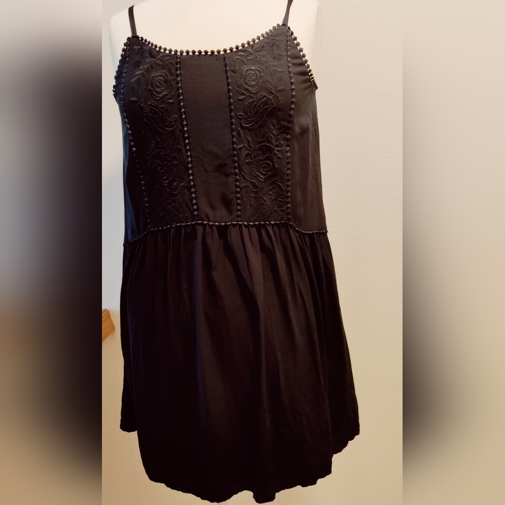 Loft Ann Taylor Black casual summer dress
